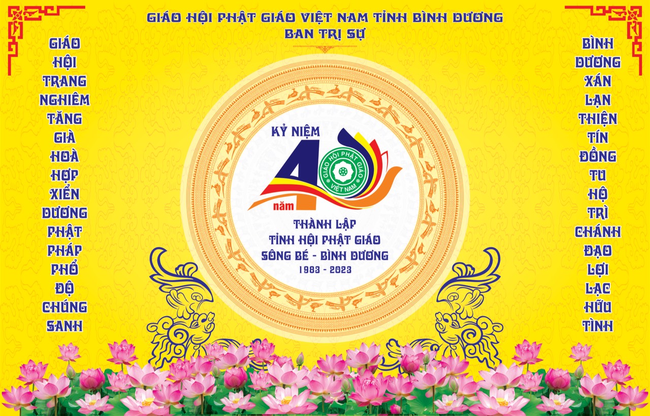 Toàn cảnh - Kỷ niệm 40 năm thành lập Tỉnh hội Phật giáo Sông Bé - Bình Dương