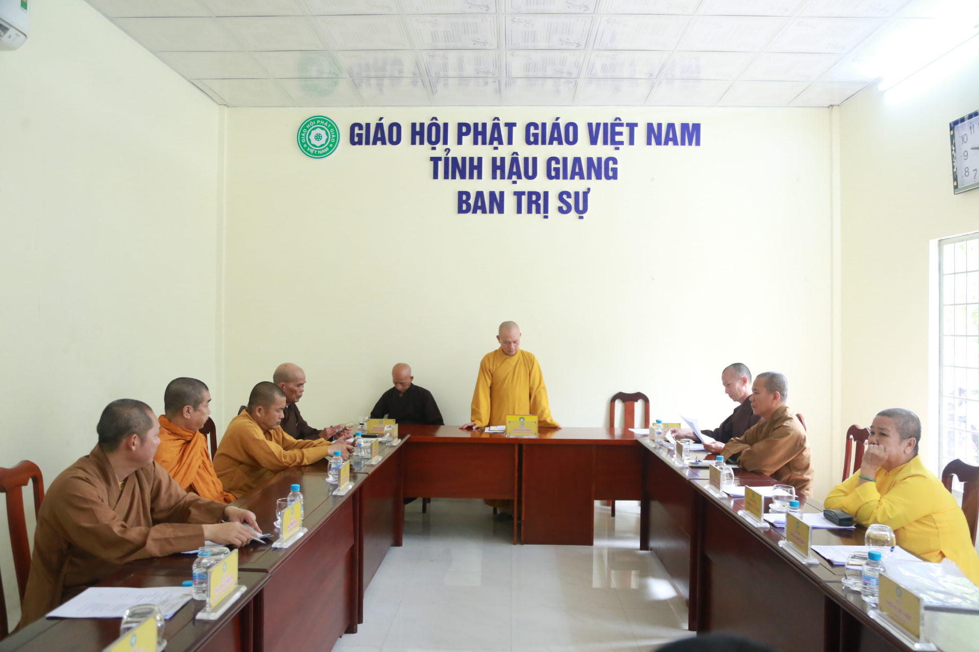 Hậu Giang: Phật giáo tỉnh họp triển khai kế hoạch tổ chức Đại lễ Phật đản và khóa An cư Kiết hạ PL.2567