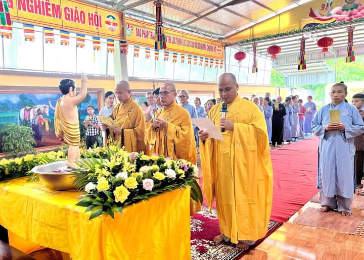 Nghệ An: Phật giáo huyện Quế Phong trang nghiêm tổ chức Đại lễ Phật đản PL.2567 