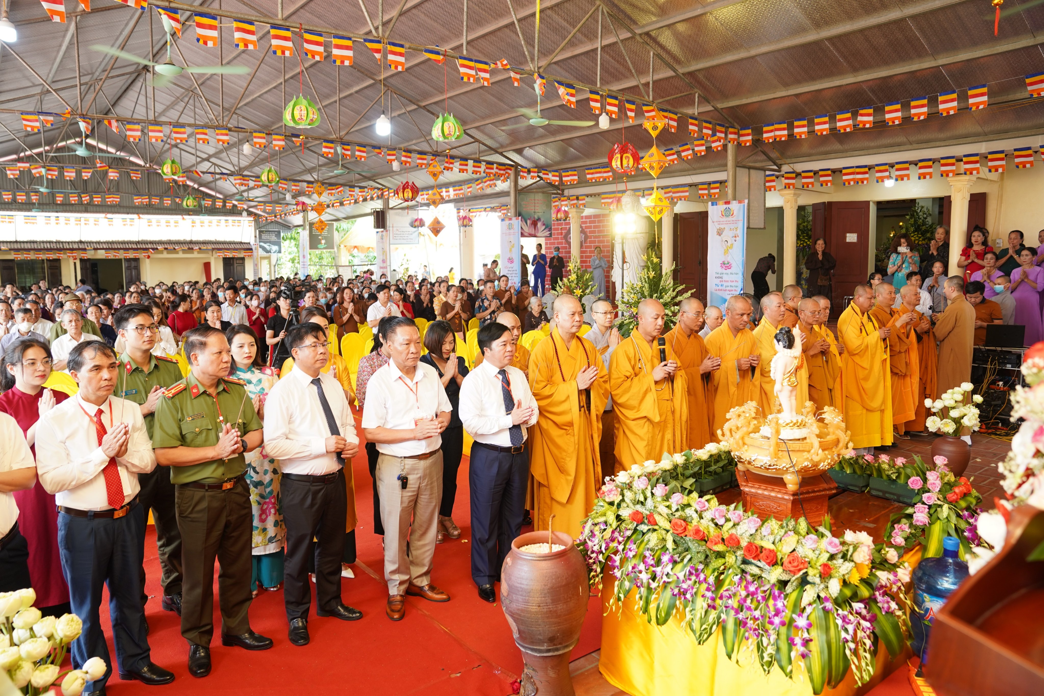 Thái Nguyên: Phật giáo TP.Phổ Yên trang nghiêm tổ chức Đại lễ Phật đản