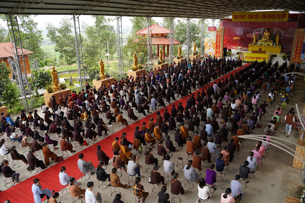 Bắc Giang: HT.Thích Bảo Nghiêm quang lâm thuyết giảng tại chùa Ích Minh