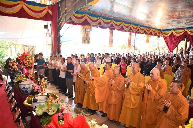 Hải Phòng: Ban Trị sự GHPGVN huyện Thủy Nguyên kính mừng Phật đản PL.2567