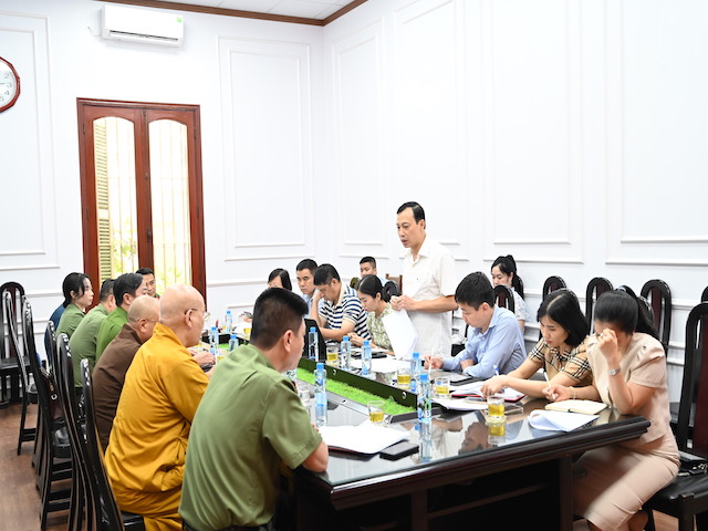 Hải Phòng: Hội nghị họp bàn kế hoạch diễu hành xe hoa và tổ chức Đại lễ Phật đản PL.2567