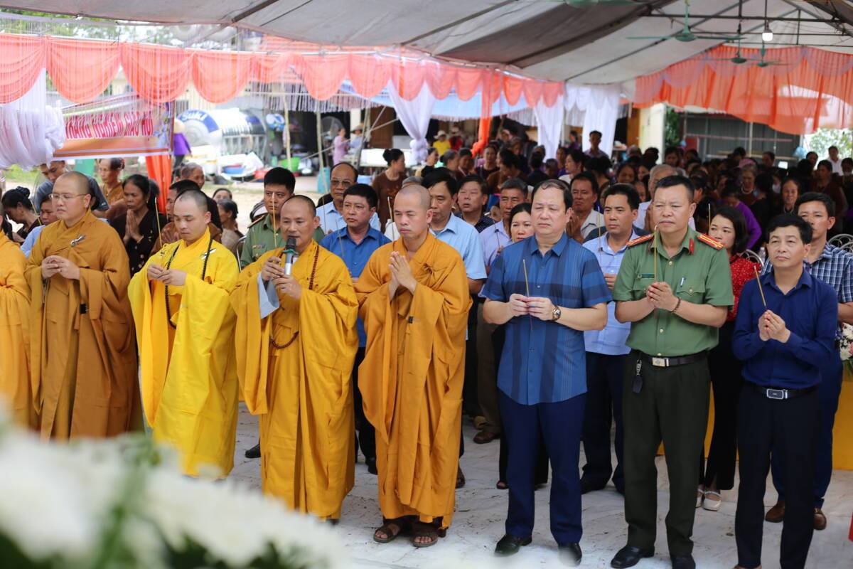 Vĩnh Phúc: Ban Trị sự Phật giáo huyện Lập Thạch tổ chức Đại lễ Phật đản PL.2567