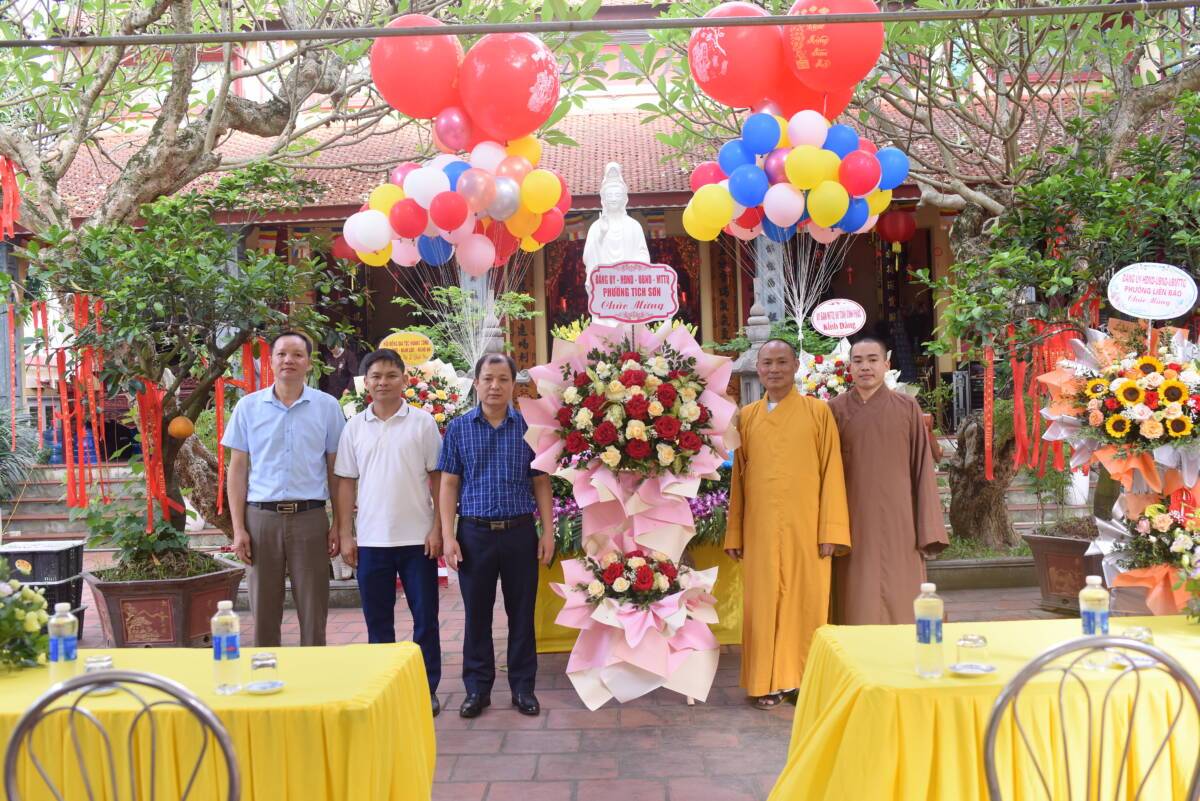 Vĩnh Phúc: Trang nghiêm Đại lễ Phật đản PL.2567 tại chùa Láp