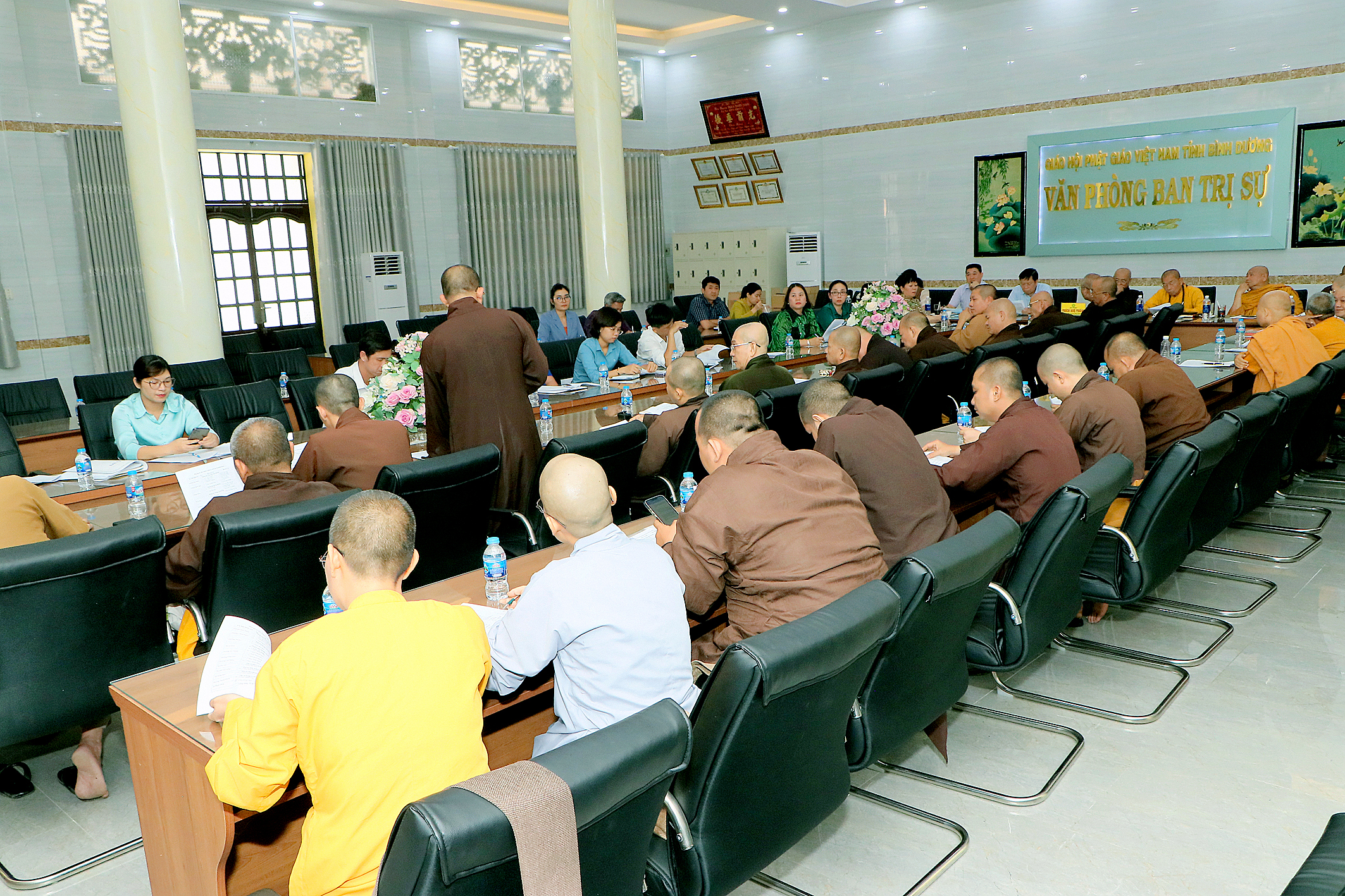 Bình Dương: Ban Tôn giáo làm việc với Ban Trị sự Phật giáo tỉnh