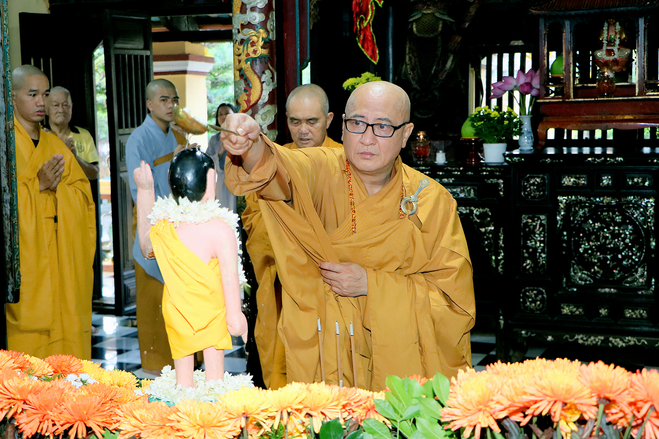 Bình Dương: Tổ đình chùa Hội Khánh kính mừng Đại lễ Phật đản