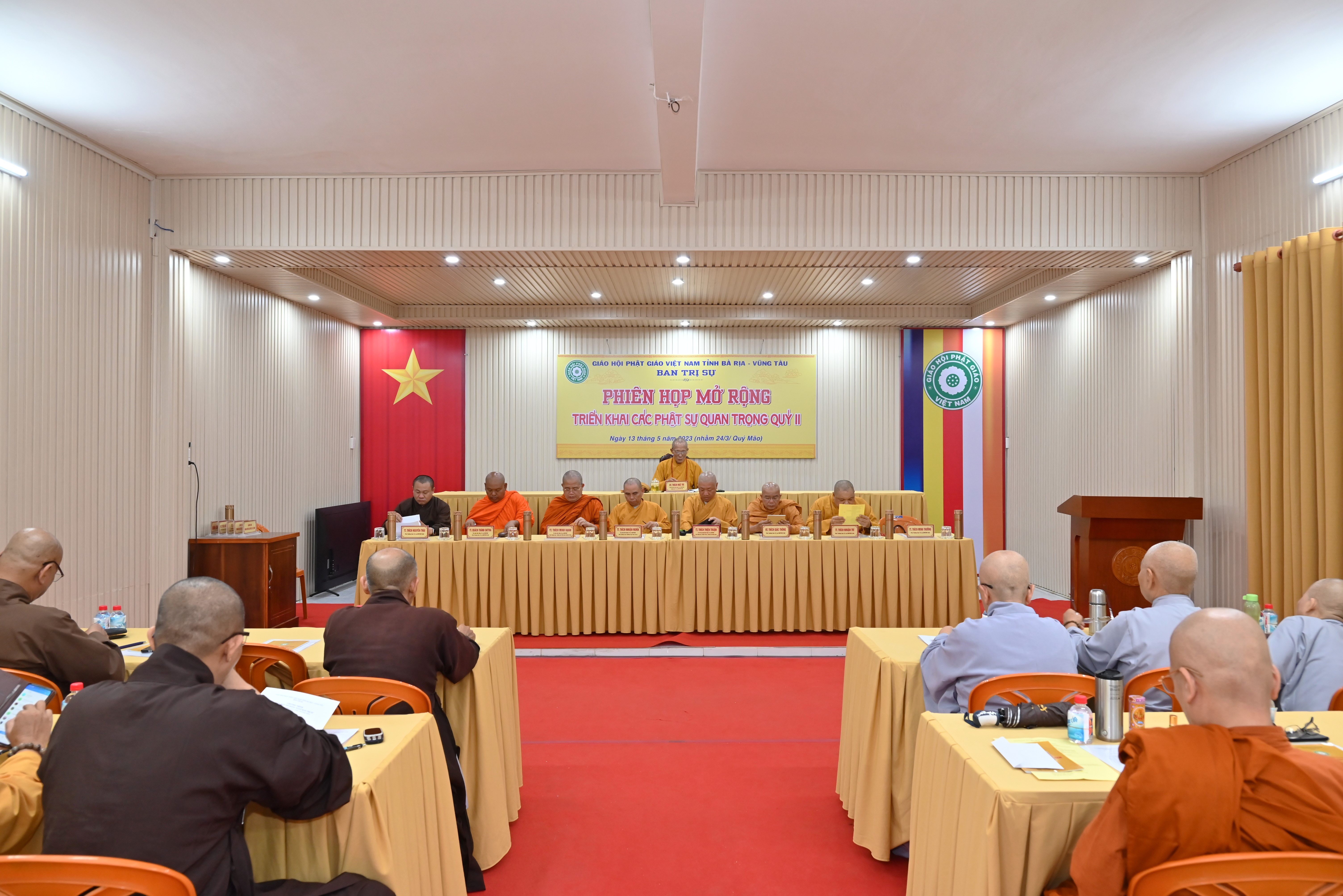 BR-VT: Phiên họp toàn Ban Trị sự tỉnh quý II năm 2023