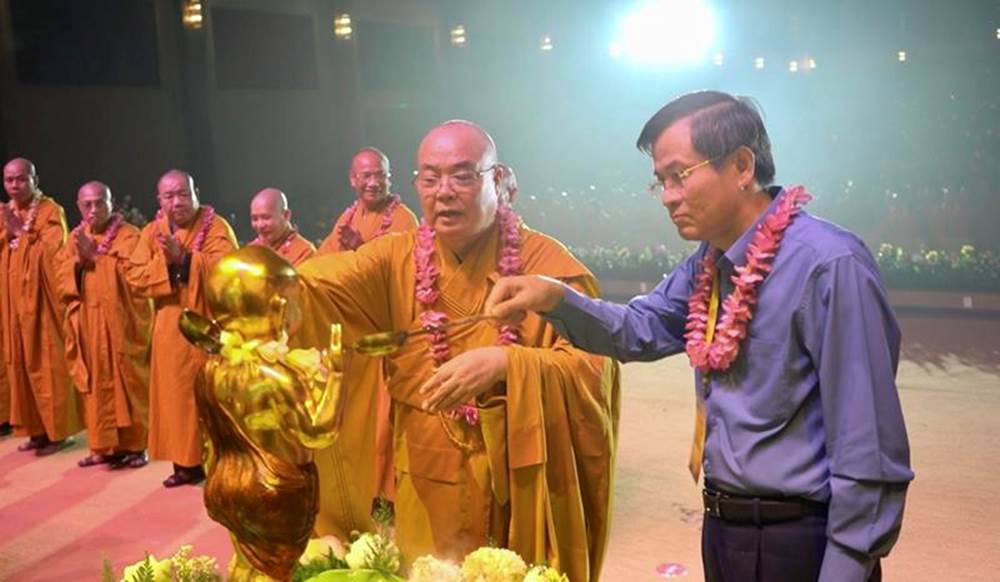 Ninh Bình: Đại lễ Phật đản PL.2567 tại chùa Bái Đính 