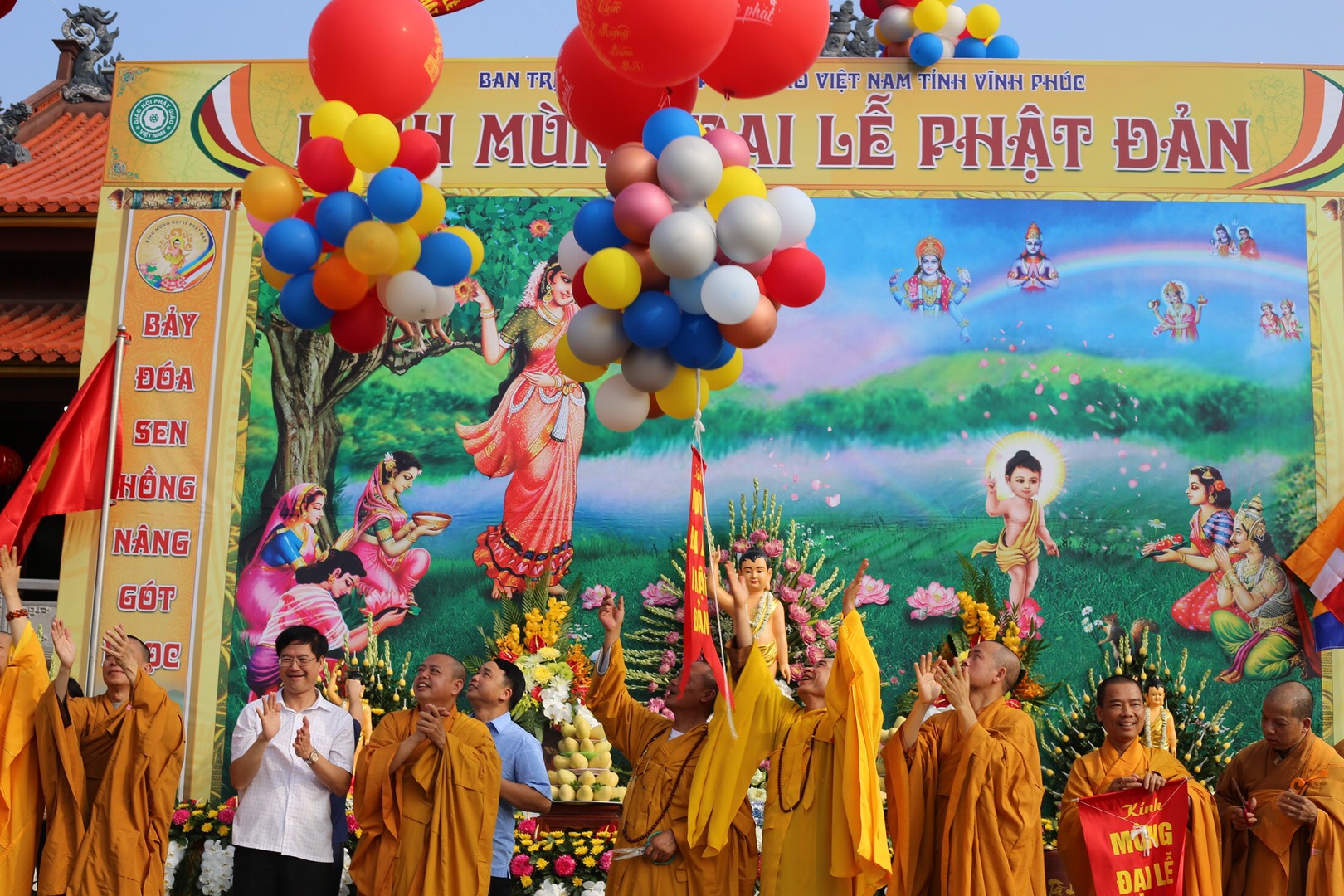 Vĩnh Phúc: Ban Trị sự GHPGVN tỉnh trang nghiêm tổ chức Đại lễ Phật đản PL.2567