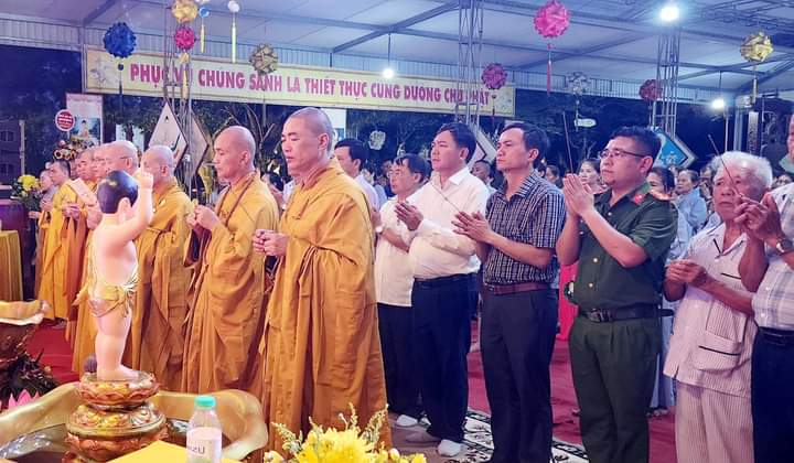 Hà Tĩnh: Chùa Mãn Nguyệt trang nghiêm kính mừng Phật đản PL.2567