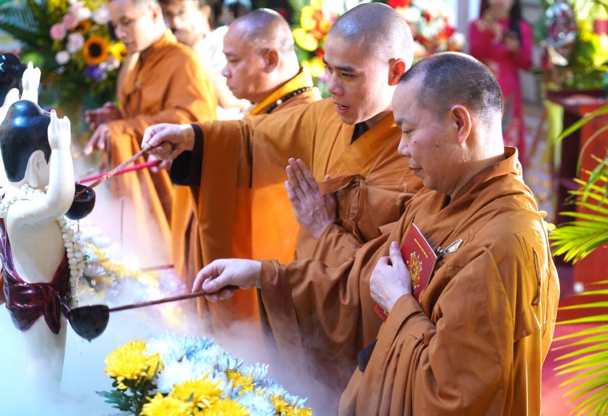 Hà Nội: Ban Trị Sự huyện Quốc Oai trang nghiêm tổ chức Đại lễ Phật Đản PL.2567 - DL.2023