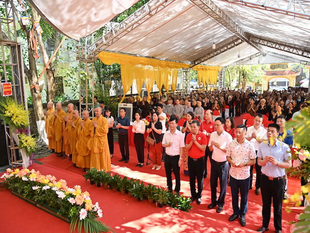 Hải Phòng: Phật giáo huyện Kiến Thụy tổ chức Đại lễ kính mừng Phật đản PL.2567