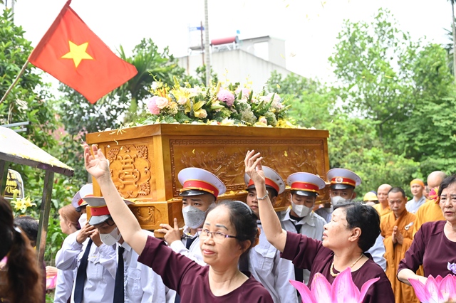 Hải Phòng: Lễ truy điệu và phụng tống Kim quan Thượng tọa Thích Bản Hoan