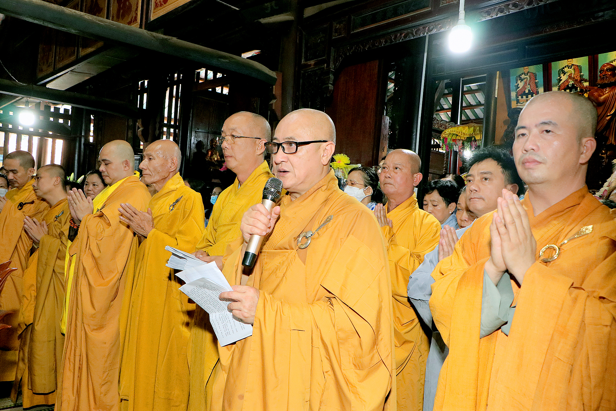 Bình Dương: Trang nghiêm tổ chức lễ Húy kỵ cố Hòa thượng Thích Thiện Hương