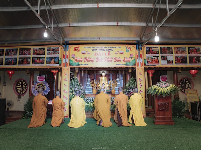Hải Phòng: Đại lễ kính mừng Phật đản PL.2567 tại chùa Hoàng Quang