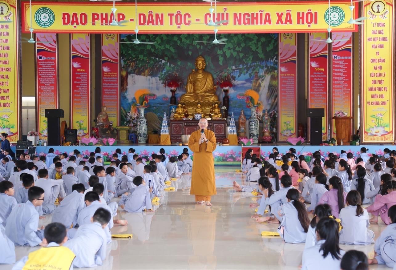 Nghệ An: Một số các hoạt động tại khoá tu mùa Hè lần 1 chùa Chí Linh