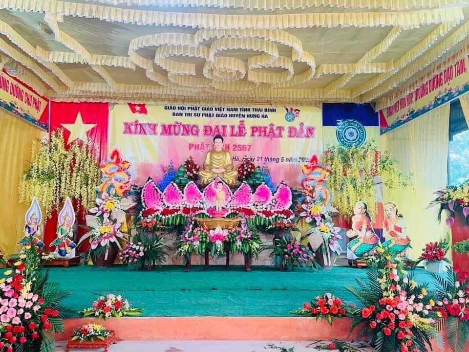 Thái Bình: Không khí tổ chức Đại lễ Phật đản tại các huyện, thành phố trong tỉnh