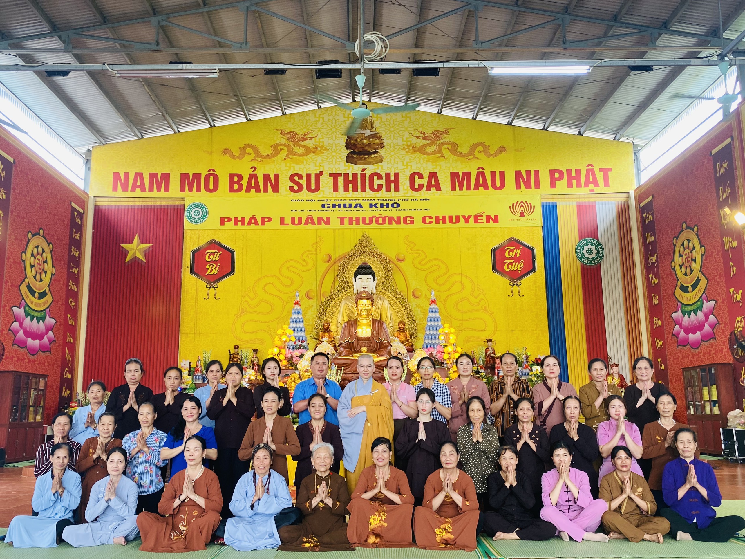 Hà Nội: Lễ Quy y Tam Bảo tại chùa Khô