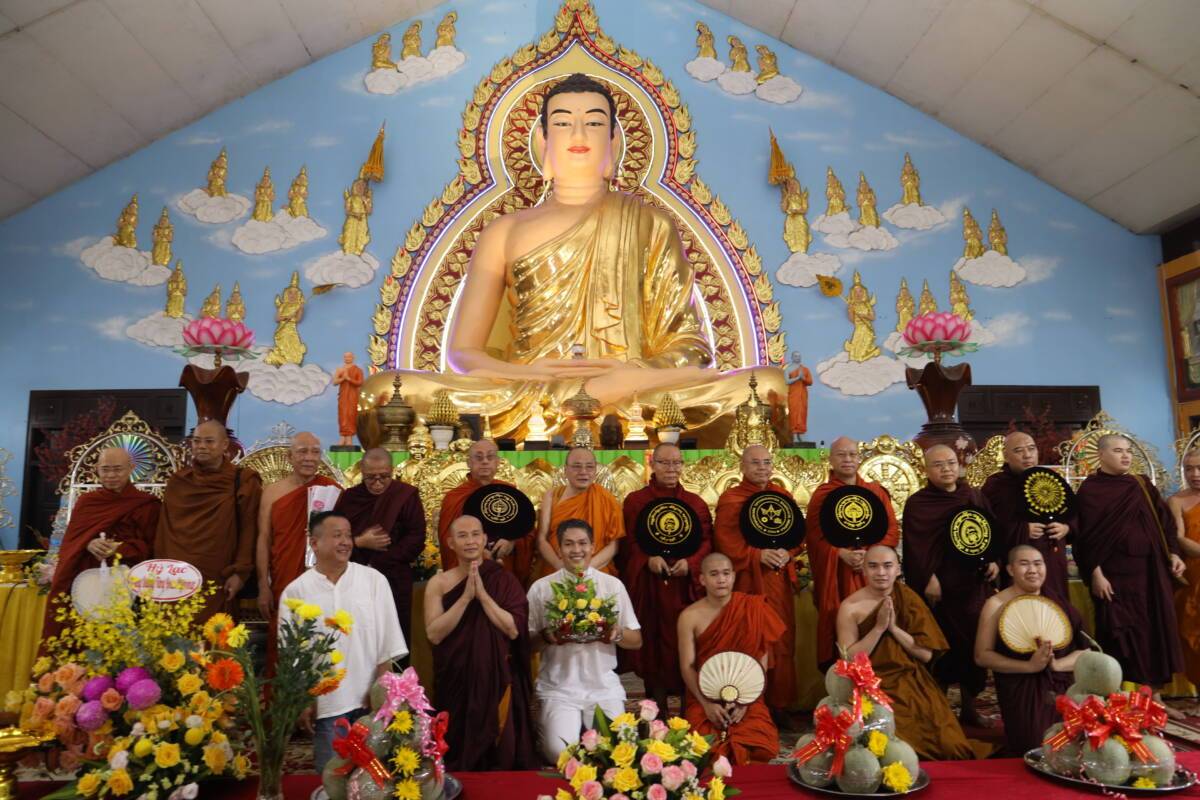 Biên Hòa: Thiền viện Phước Sơn cung đón chư vị Tam Tạng đến từ Myanmar viếng thăm và giảng pháp