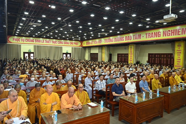 Hải Phòng: Lễ khai pháp khóa An cư kiết hạ PL.2567 tại trường hạ chùa Nam Hải