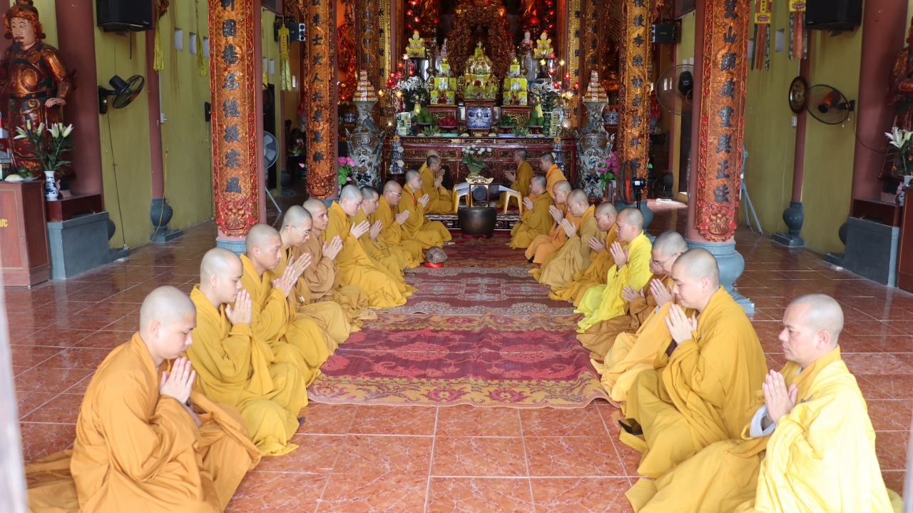 Thái Bình: Trên 450 Tăng Ni trong tỉnh bước vào mùa an cư kiết hạ PL.2567 - DL.2023