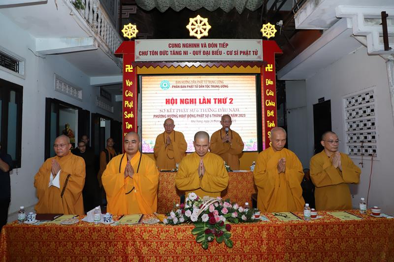 Khánh Hòa: Hội nghị sơ kết hoạt động Phật sự 6 tháng đầu năm của Phân ban PTDT Trung ương