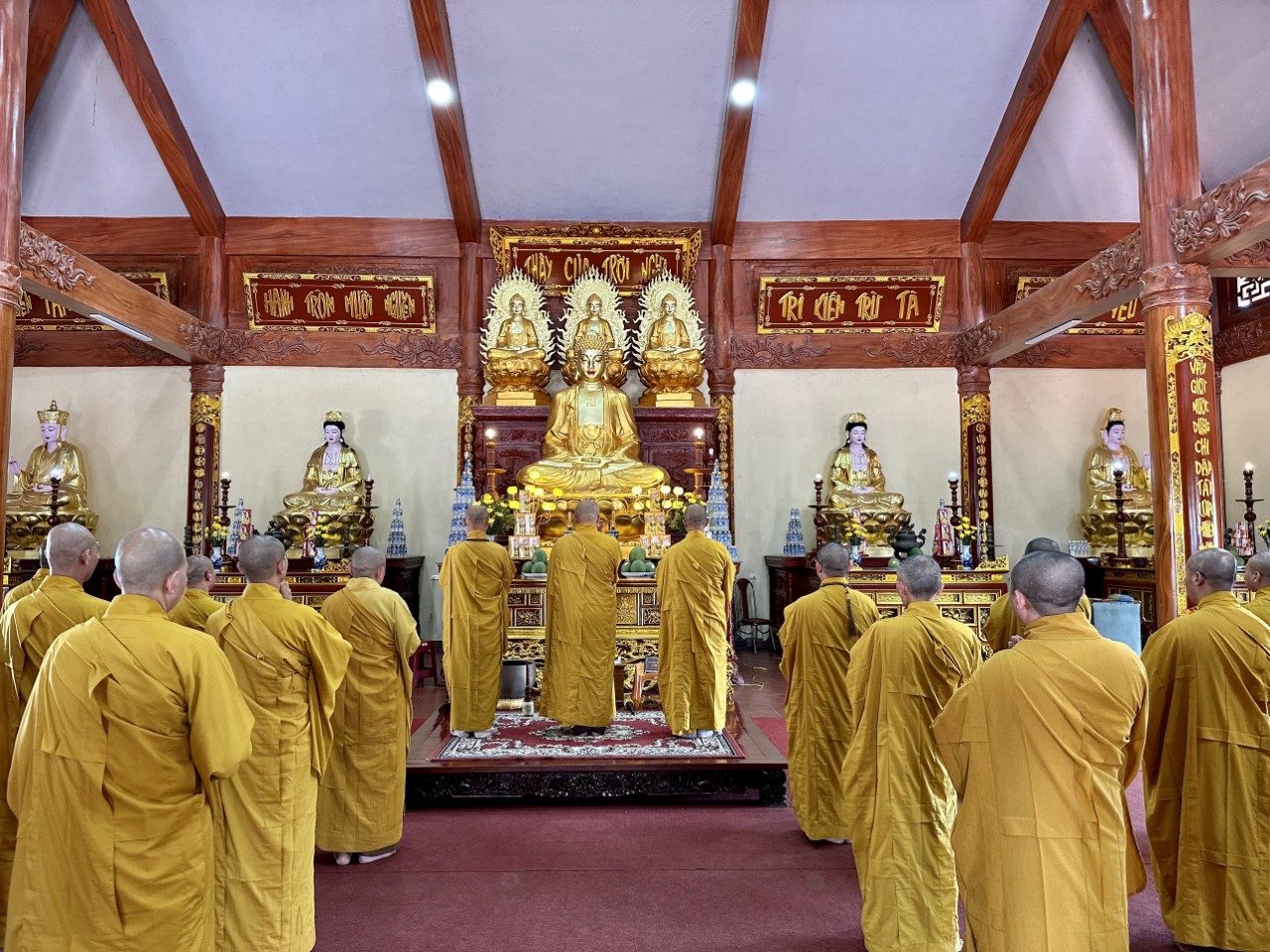 Hà Tĩnh: Chư Tôn đức Tăng toàn tỉnh tác pháp hậu An cư kiết hạ PL.2567