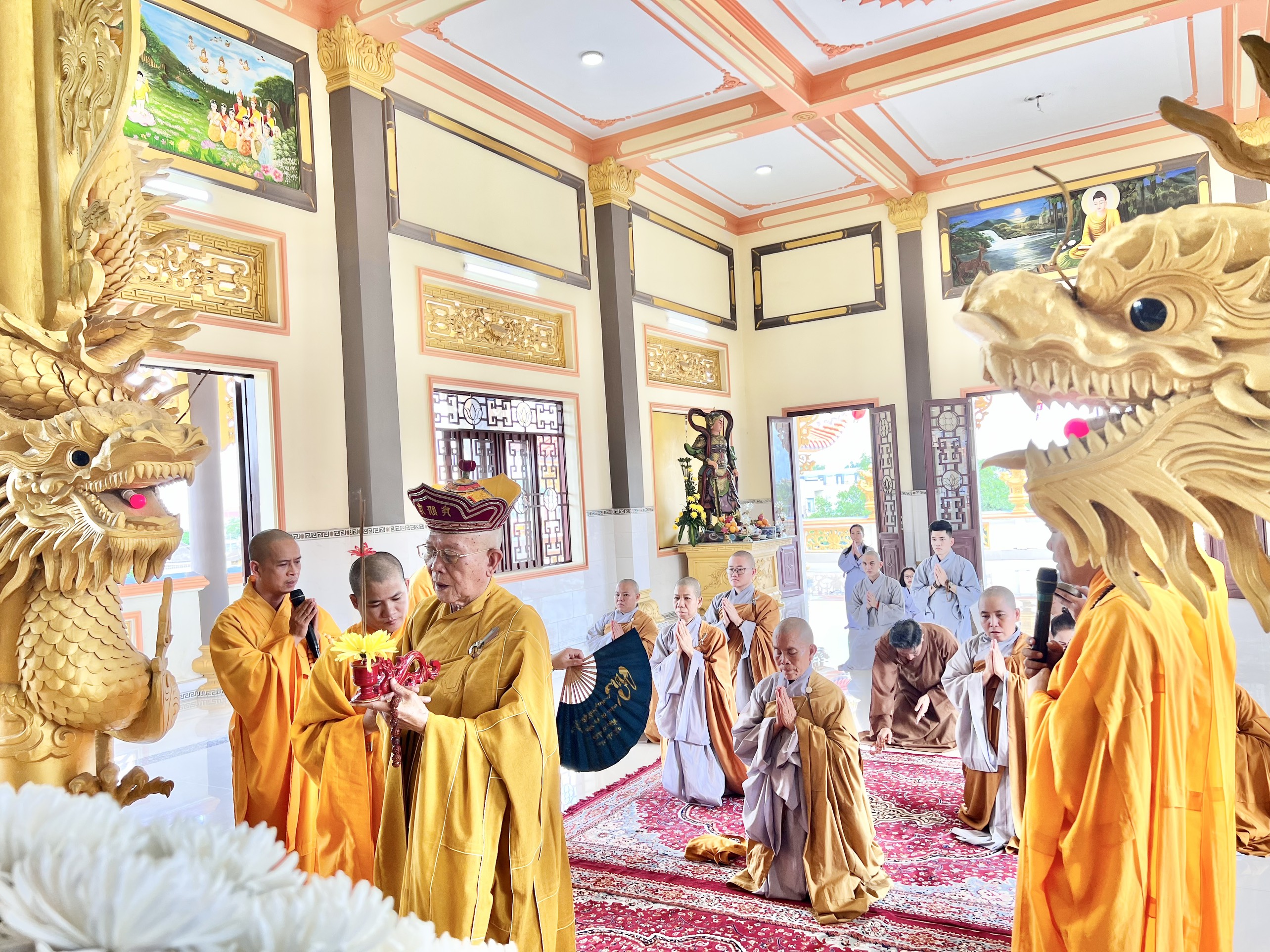 BR-VT: Chùa Linh Bửu thiết lễ trai tăng và trai đàn chẩn tế bạt độ âm linh cô hồn