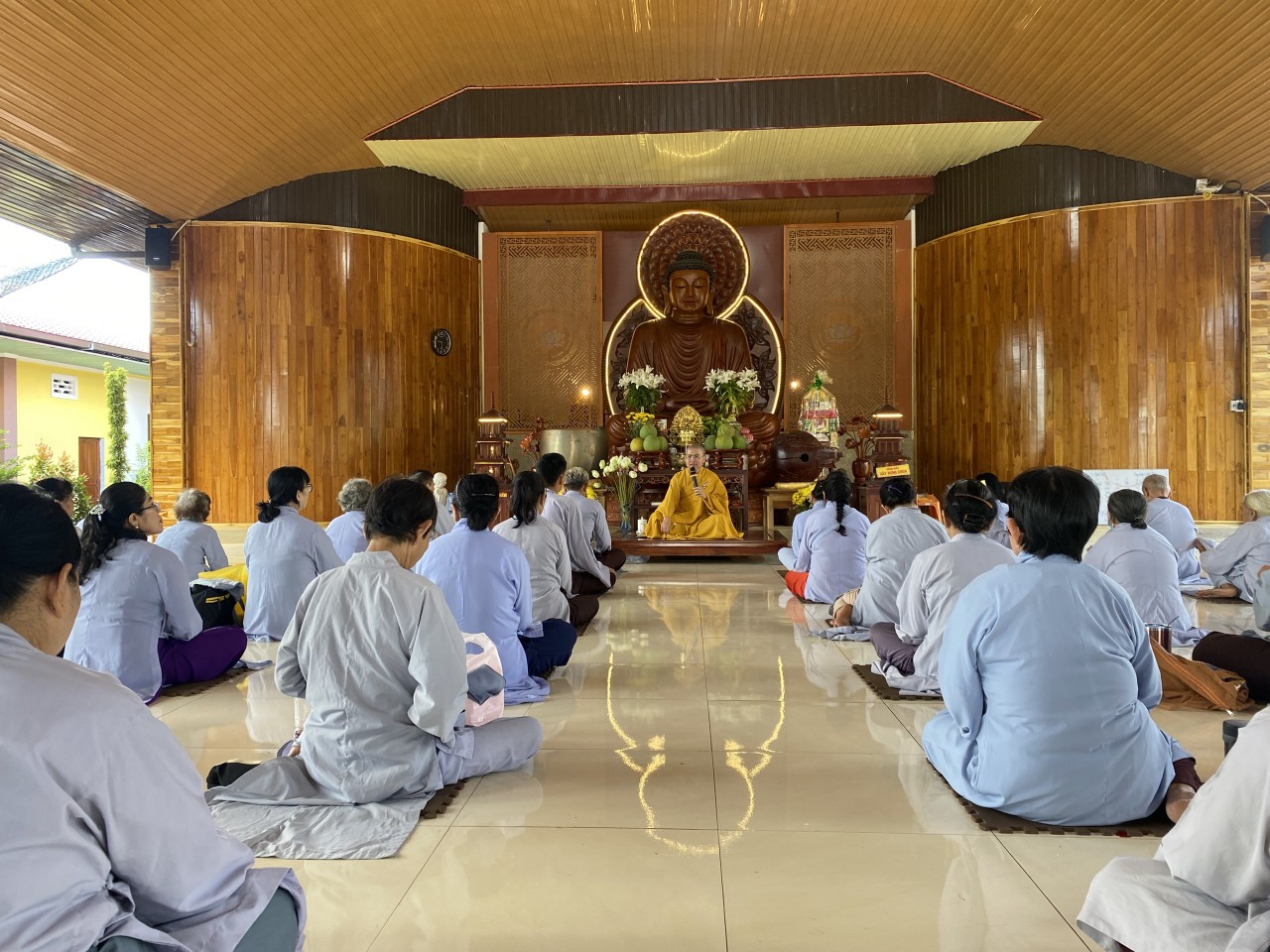 Tây Ninh: Khoá tu một ngày an lạc tại chùa Suối Pháp