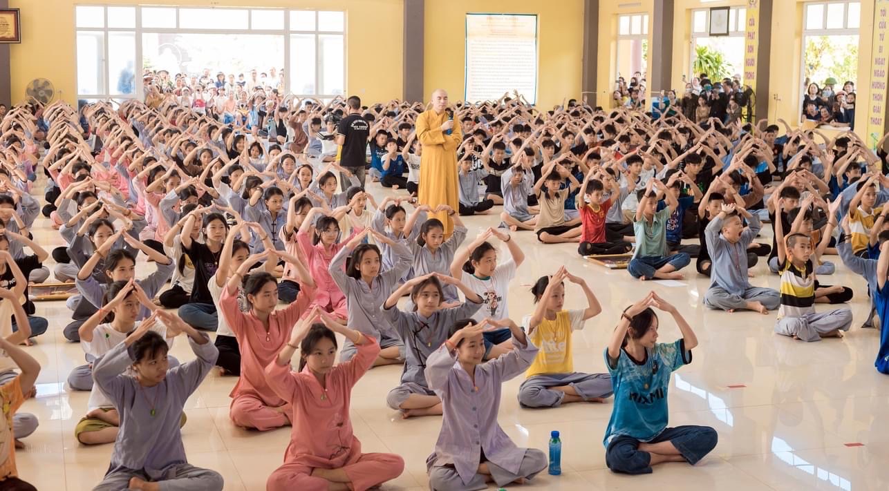 Nghệ An: Bế mạc Khoá tu mùa hè lần 3 chùa Chí Linh