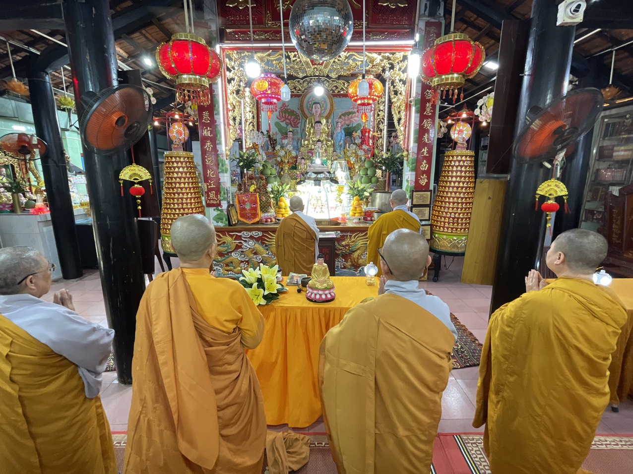 Đồng Nai: Bố tát lần thứ 3 tại trường hạ chùa Hoàng Ân