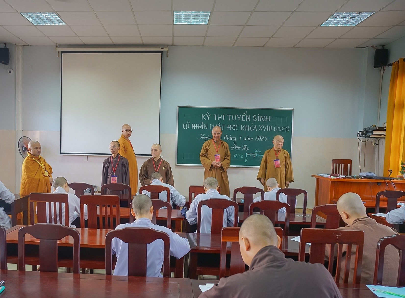 Học viện Phật giáo Việt Nam tại TP.HCM tổ chức kỳ thi tuyển sinh cử nhân Phật học khóa XVIII
