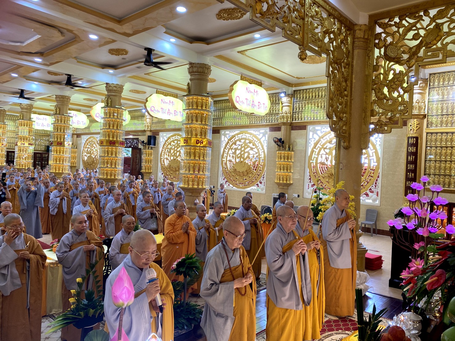 Đồng Nai: Phân ban Ni giới Trung ương thăm Trường hạ chùa Long Vân