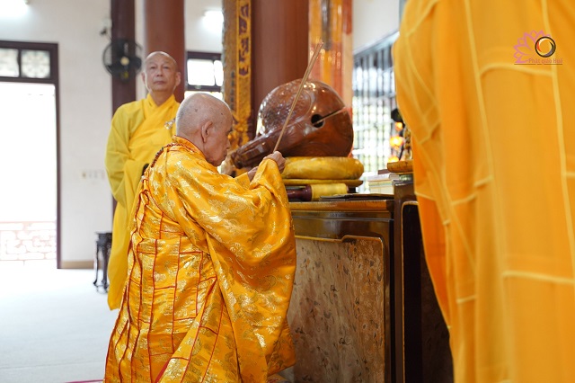 TT Huế: Ban Trị sự GHPGVN tỉnh tổ chức khai kinh và trì tụng Kinh Vu Lan Báo ân