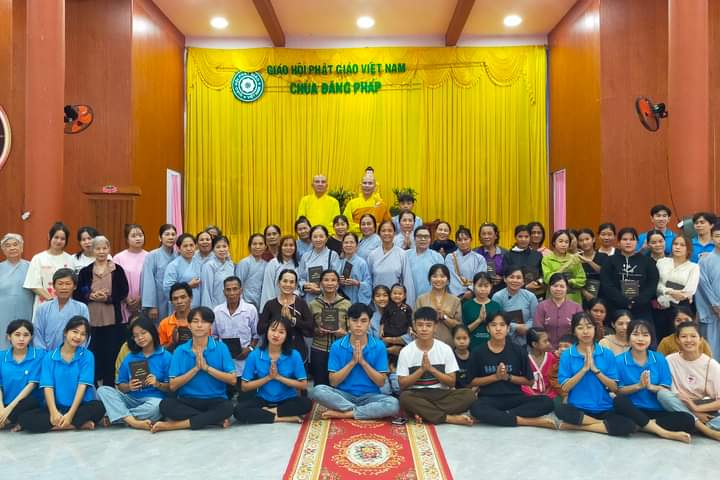 Bình Phước: Khóa tu Một ngày an lạc tại chùa Đăng Pháp