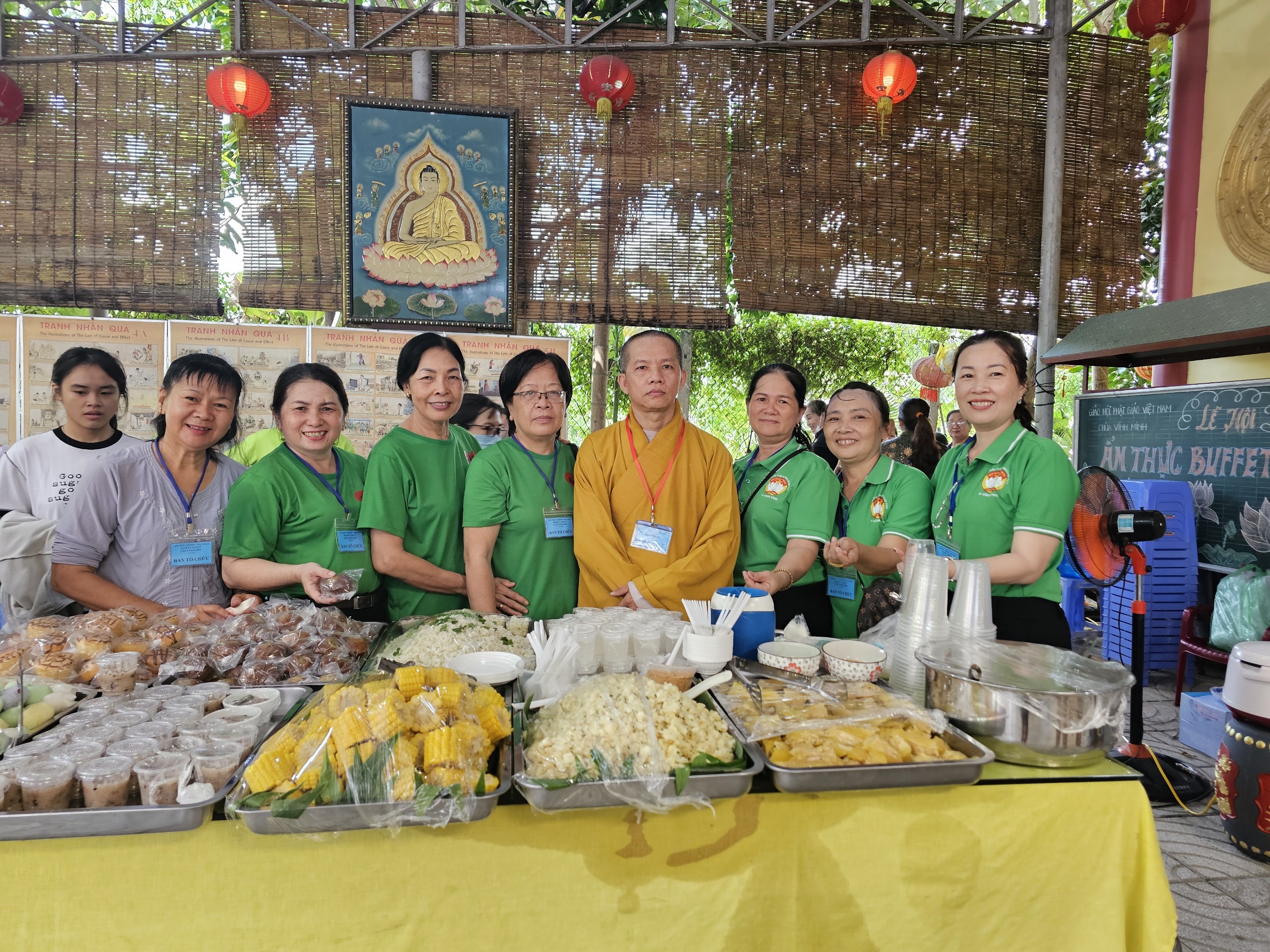 Bình Dương: Ủy ban MTTQ phường Vĩnh Phú tổ chức chương trình “Ẩm thực Buffet chay” lần 2 năm 2023