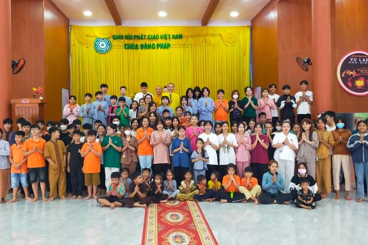 Bình Phước: Chùa Đăng Pháp tổ chức khóa tu mùa hè Thanh Thiếu nhi - lần 2