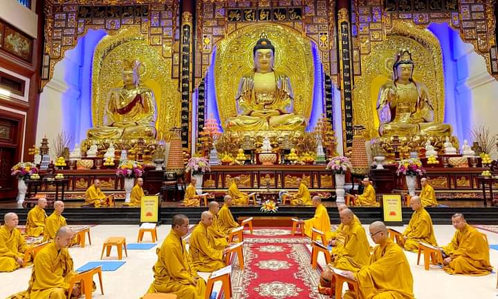 Nghệ An: BTS GHPGVN tỉnh trang nghiêm kỳ Bố-tát tụng giới mùa An cư PL.2567