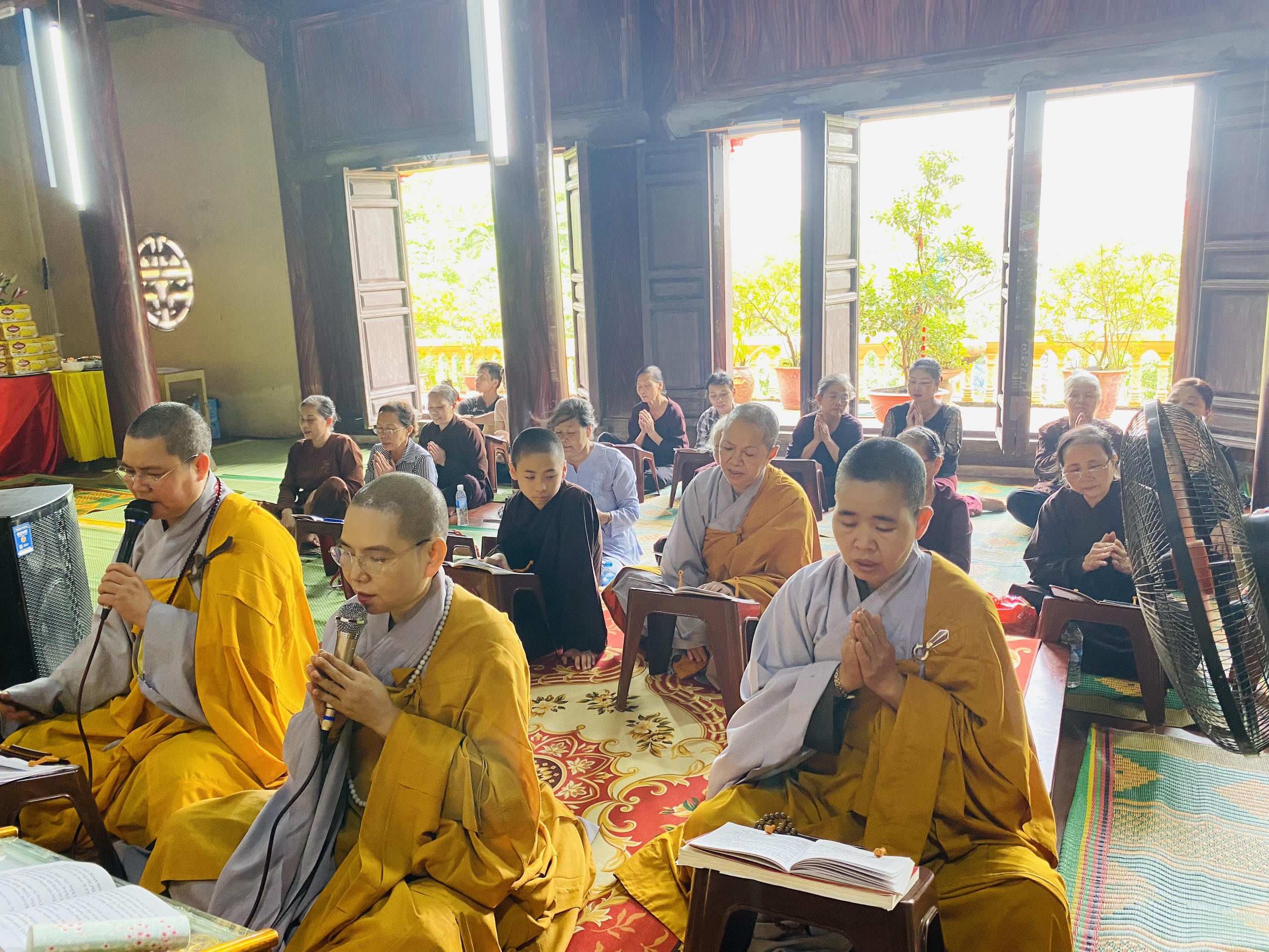 Hưng Yên: Lễ Vu lan Báo hiếu tại chùa Bồ Đề