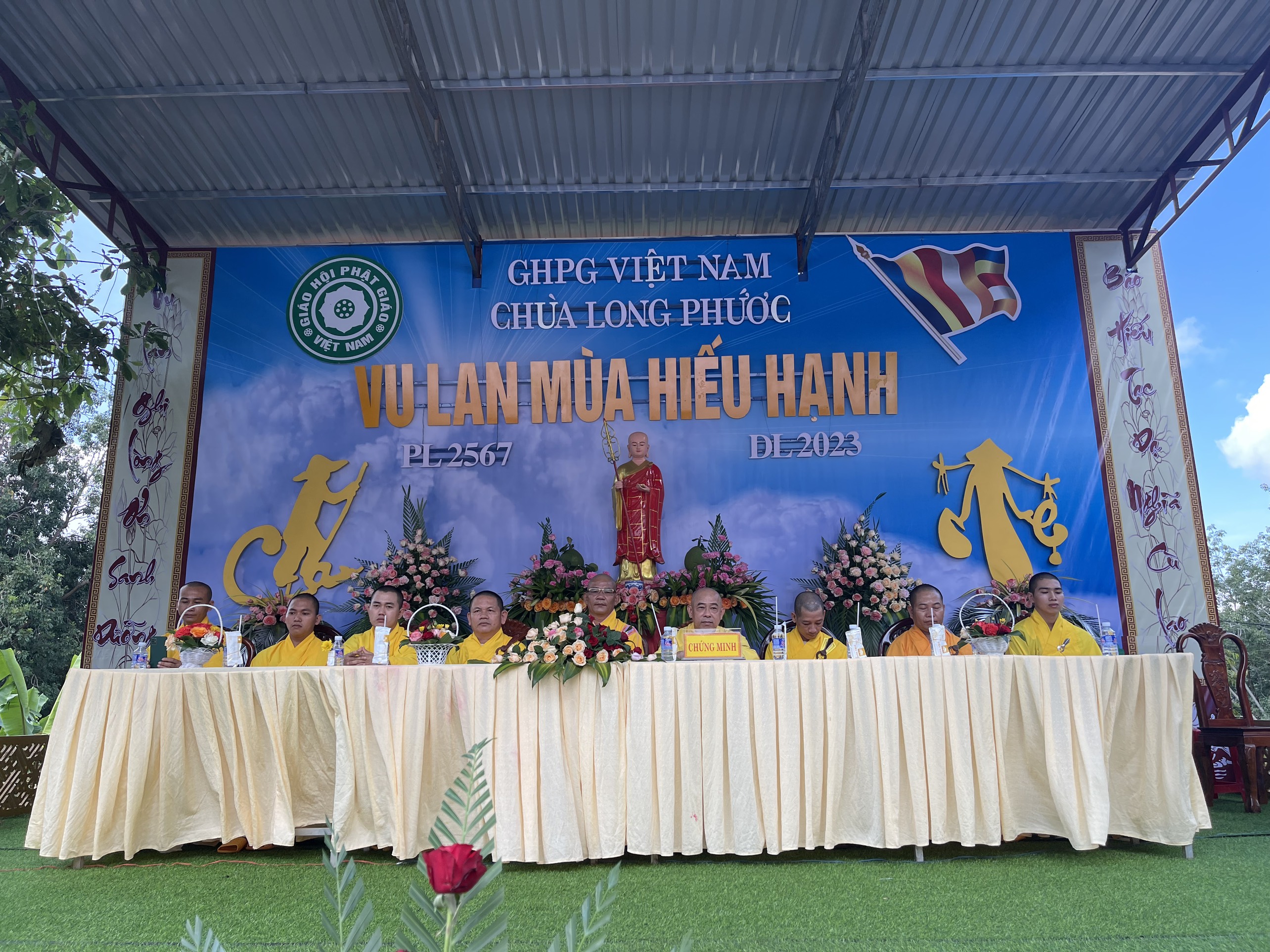 Bình Phước: Đại lễ Vu Lan tại chùa Long Phước PL.2567