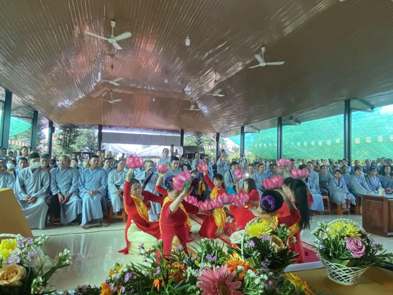 Tây Ninh: Chùa Suối Pháp trang nghiêm tổ chức lễ Vu lan Báo hiếu PL.2567
