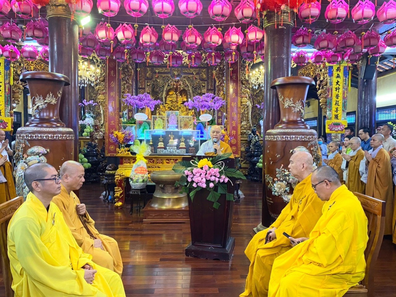 TP. HCM: Trang nghiêm đại lễ Vu Lan - Báo hiếu tại chùa Sùng Đức