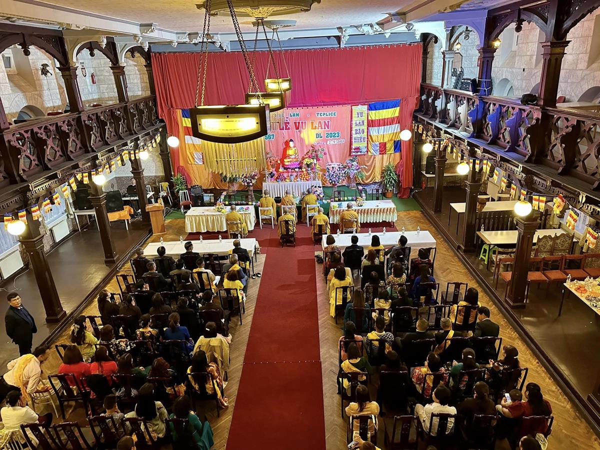 CH Séc: Đại lễ Vu Lan Báo Hiếu PL.2567 tại chùa Trúc Lâm (thành phố Teplice)