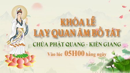 🛑Trực tiếp 25/9: Trì niệm danh hiệu Bồ Tát Quan Âm