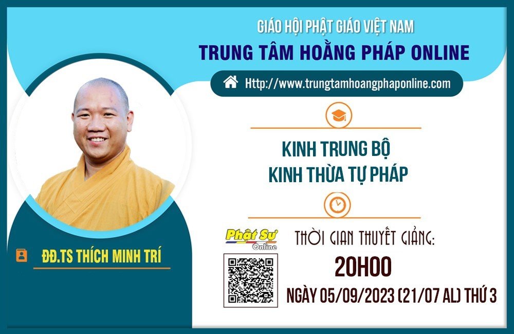 🛑Trực tiếp: ĐĐ. TS Thích Minh Trí thuyết giảng Kinh Trung Bộ Kinh Thừa Tự Pháp