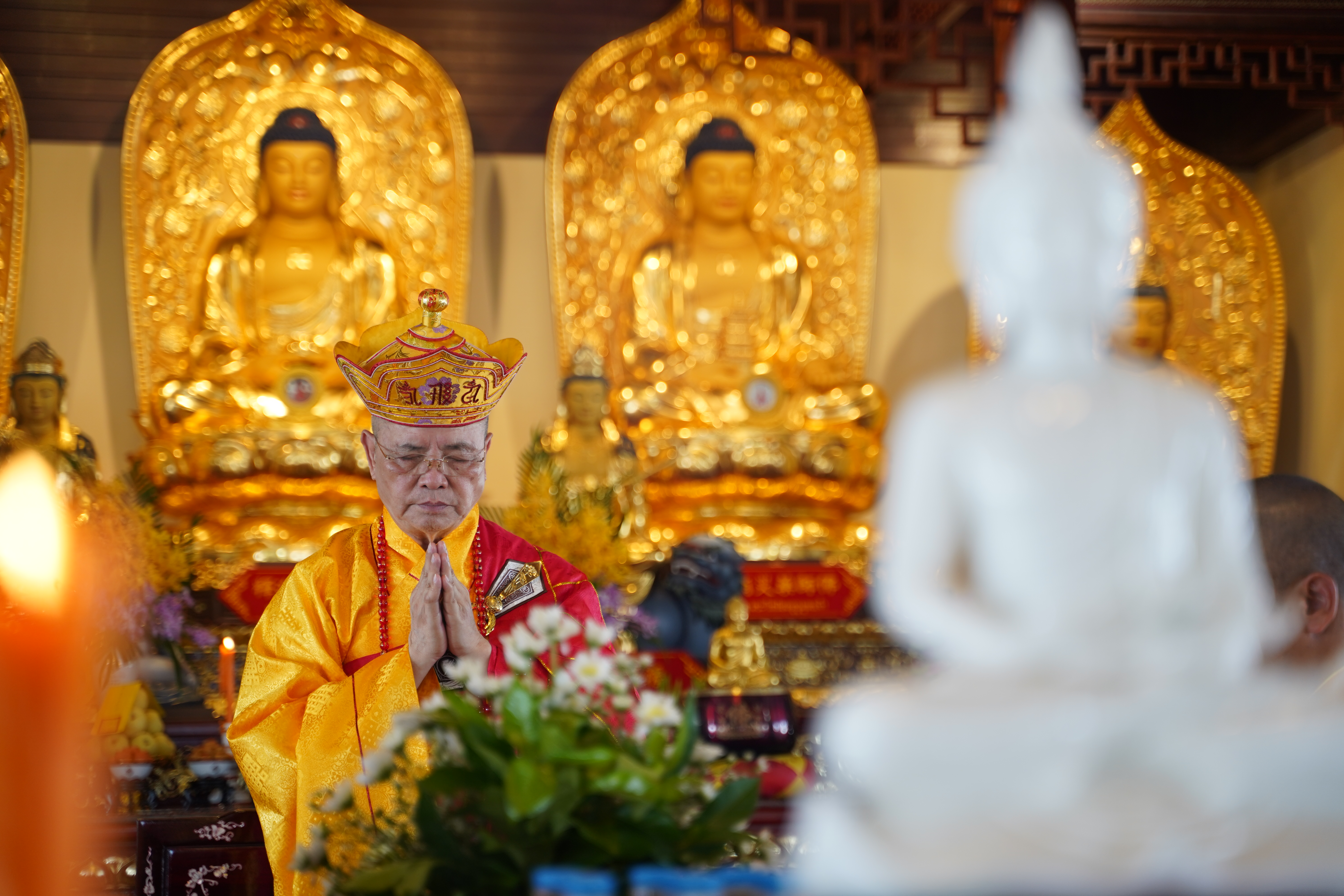 Thái Lan: Lễ khai kinh - Trai đàn Chẩn tế tại chùa Thuý Ngạn, Bangkok