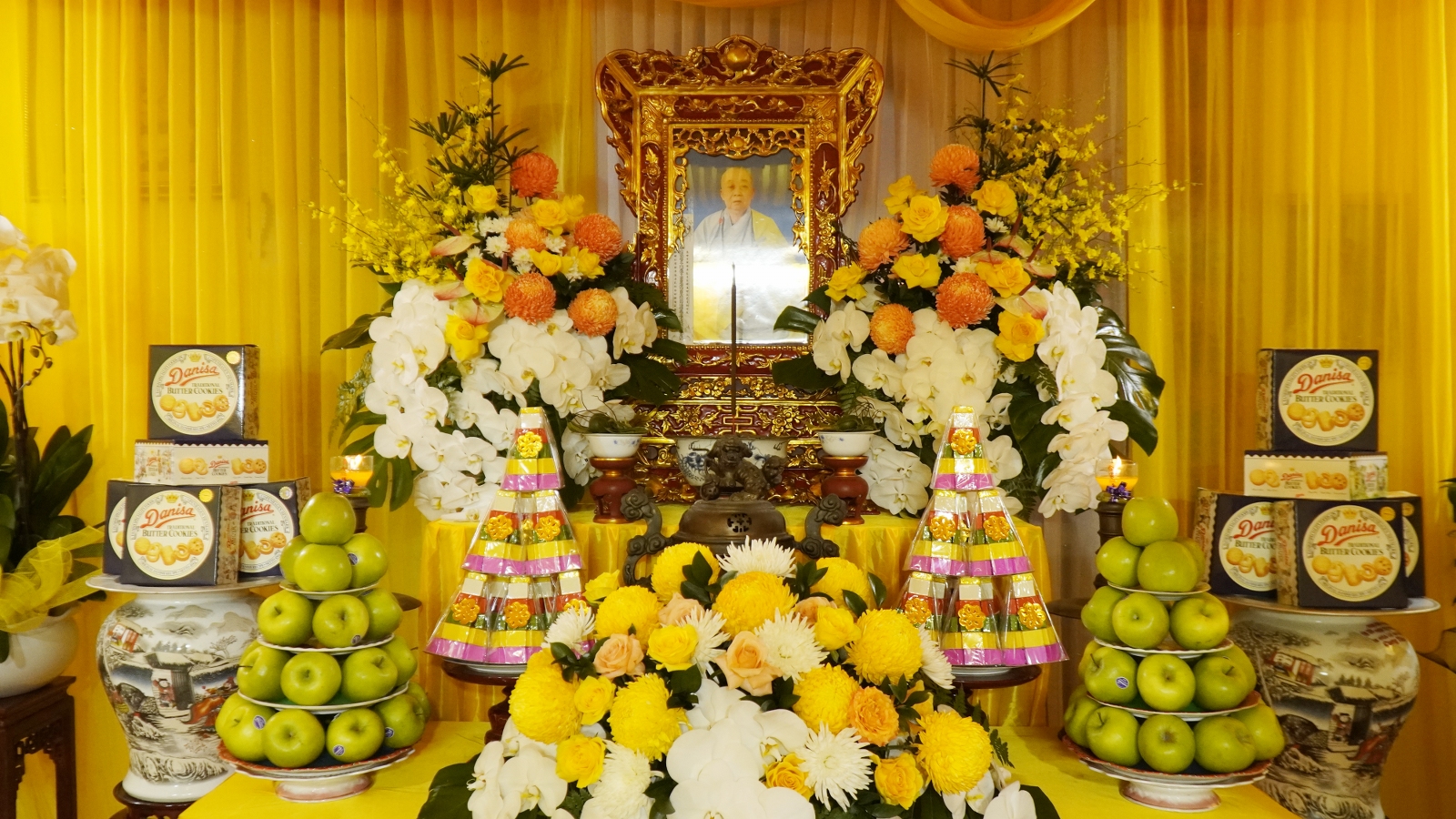 Thái Bình: Cung thỉnh nhục thân cố Ni trưởng Thích Đàm Tứ nhập Kim quan