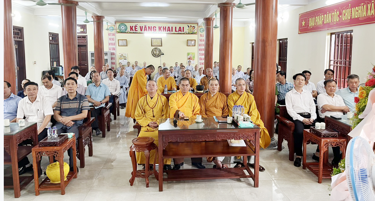 Thái Bình: Phổ biến chính sách Pháp luật tại hạ trường chùa Nguyệt Quang
