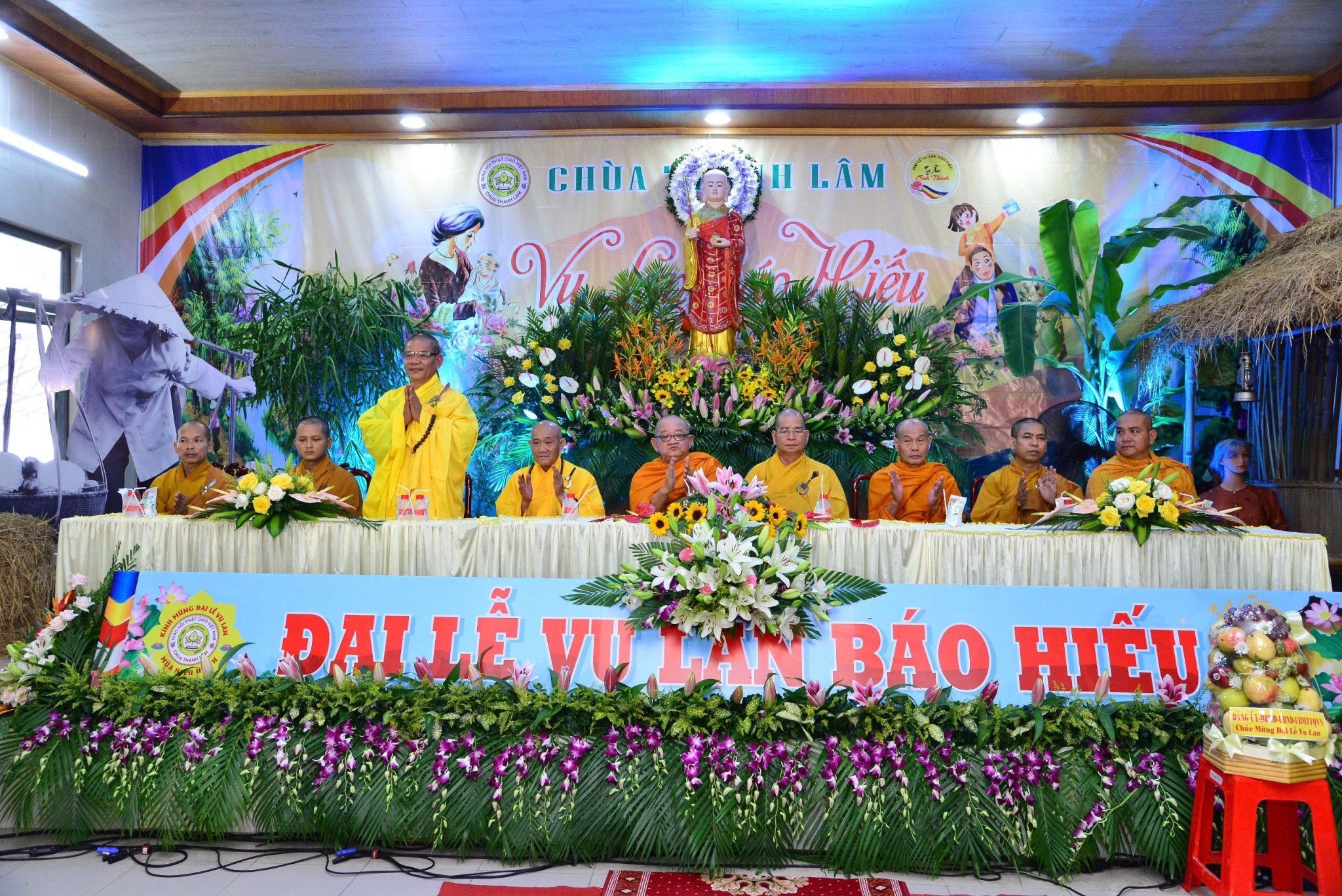 Bình Phước: Chùa Thanh Lâm tổ chức lễ Vu lan- Báo hiếu PL.2567